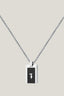 Collana in acciaio silver 1