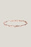 Rose gold-tone stainless steel bracelet