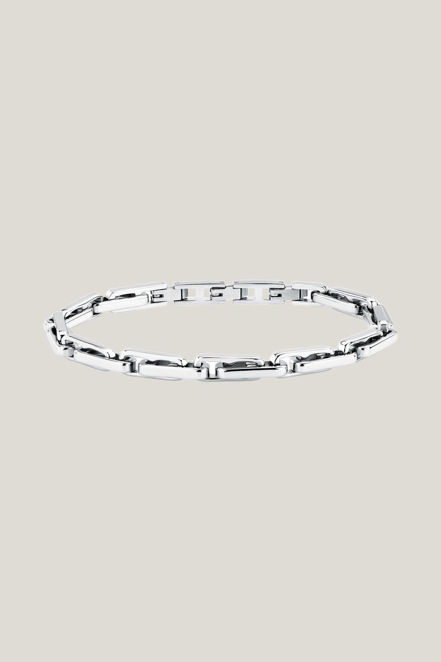 Bracciale in acciaio silver 1|3a814b811b449c48db6bb745b80eb941b149ea732377bd062ccb601eab570a6a