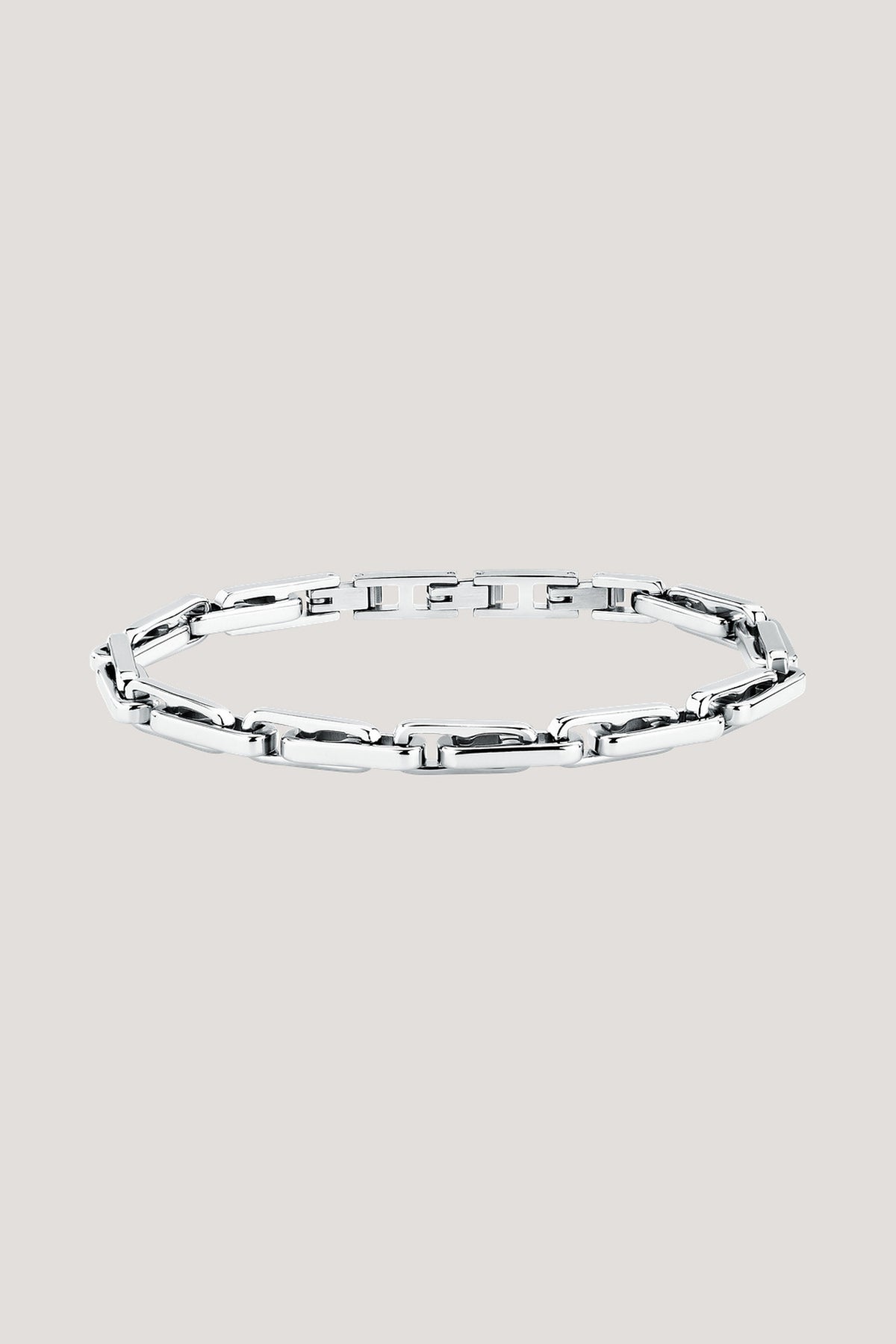 Bracciale in acciaio silver  1|3a814b811b449c48db6bb745b80eb941b149ea732377bd062ccb601eab570a6a
