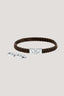 Bracciale in acciaio e pelle  3