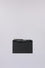 Travel card holder in nylon and leather