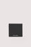 Office bifold wallet in grained leather