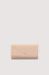 Cameo continental wallet in rice grain leather