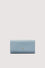 Cameo continental wallet in rice grain leather
