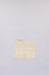 Rice-grain leather card holder with Cameo