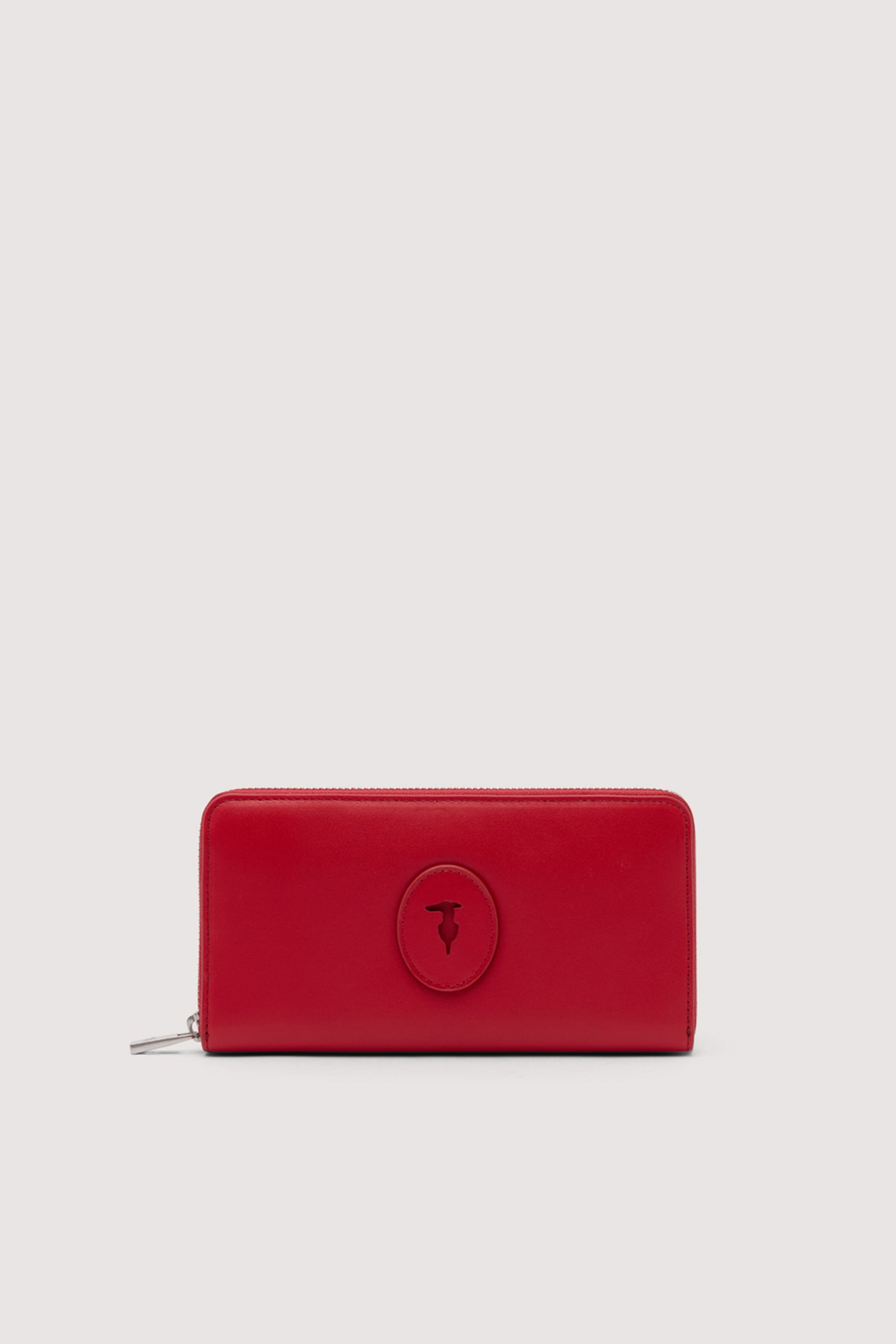 Large zip-around wallet in calfskin – Trussardi