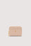 Cameo leather zip-around wallet