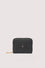 Cameo leather zip-around wallet