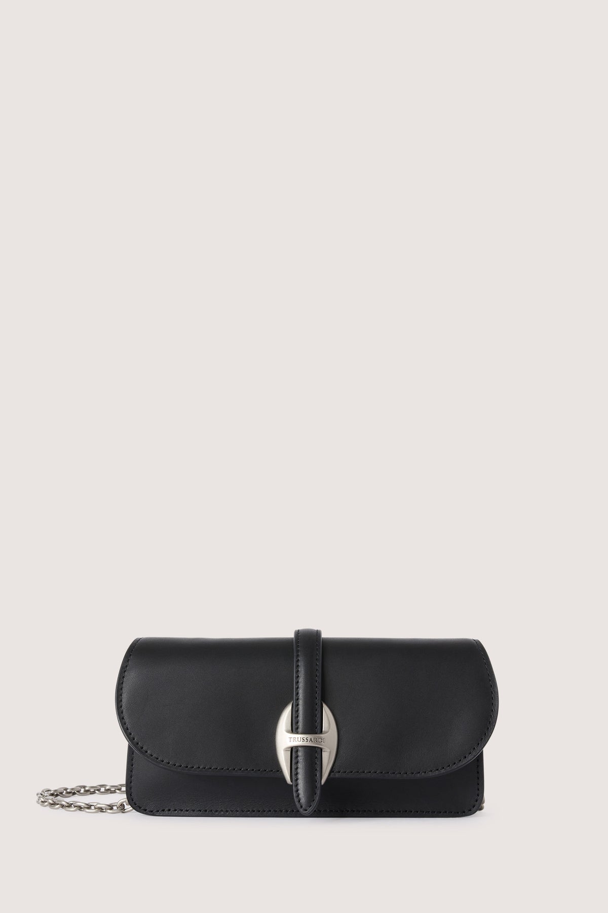 Wallet on chain Velaria in pelle liscia 1|dcf4ba85bd745332b88d12e23d04b097901531cae16f9d2d81834189b603d33e