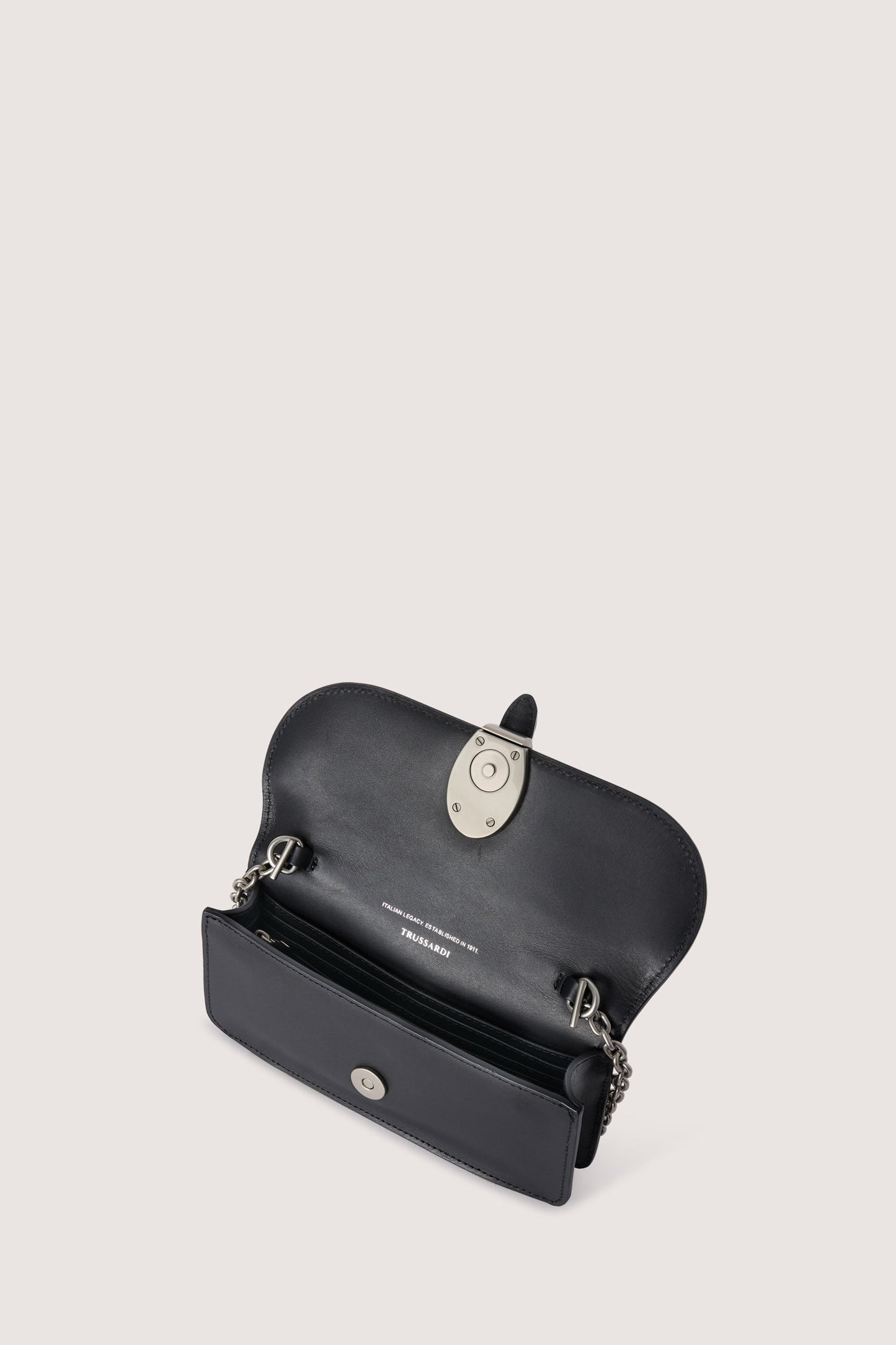 Wallet on chain Velaria in pelle liscia 1|b087c2da53e265ac9b2294a0e68f480a467b5a2377570c1af6139d69e0bd5ab1