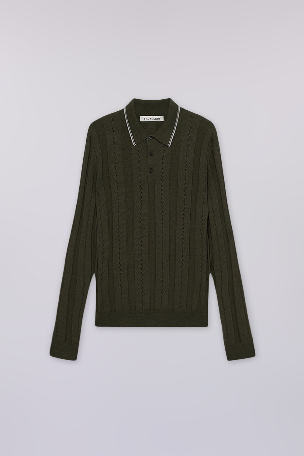 Polo a maniche lunghe in pura lana a coste 5|bb801514fdb1d9d36a1a11ebb2f99b9dea4b90e05a4bd1956247a7c071e1206c