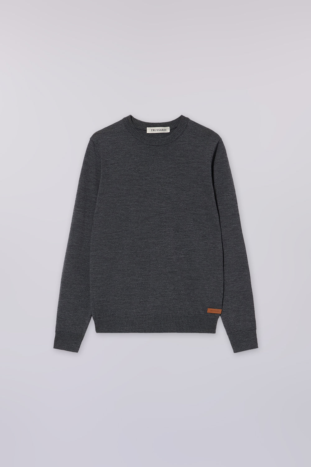 Maglia girocollo in pura lana 5|c9cda41996708c39b0a2858acc047c2ffbff41a4ffc95310410545ec7f779fb9