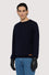 Pure wool crew neck jumper