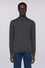 Pullover in pura lana con zip
