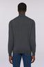 Pullover in pura lana con zip 2