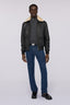 Pullover in pura lana con zip 4