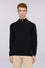Pure wool zip-up jumper