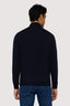 Pullover in pura lana con zip 2