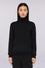 Pull col roulé en pure laine