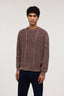 Maglia a trecce in cotone effetto used 1