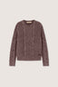 Maglia a trecce in cotone effetto used 5