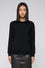 Pure wool crew neck jumper