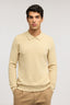 Maglia con colletto polo in punto mattoncino 4