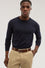 Round neck jumper in viscose blend