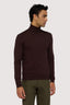 Maglia dolcevita in viscosa stretch 1