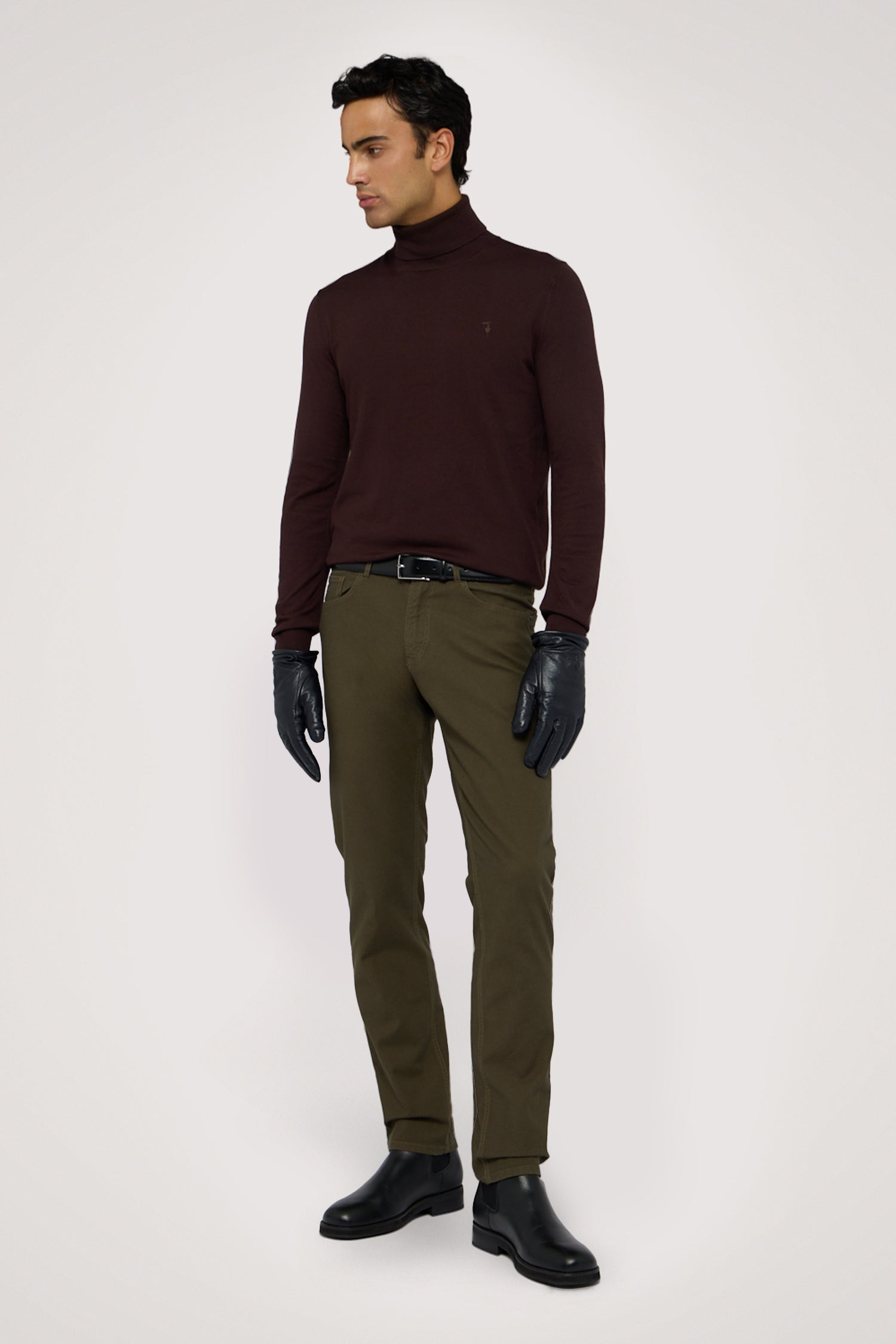 Maglia dolcevita in viscosa stretch 4|fecd82813b2639f03da3a69404e92768ed0c4eff338e9ab7f9b52c3326592b50