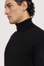 Maglia dolcevita in viscosa stretch 3