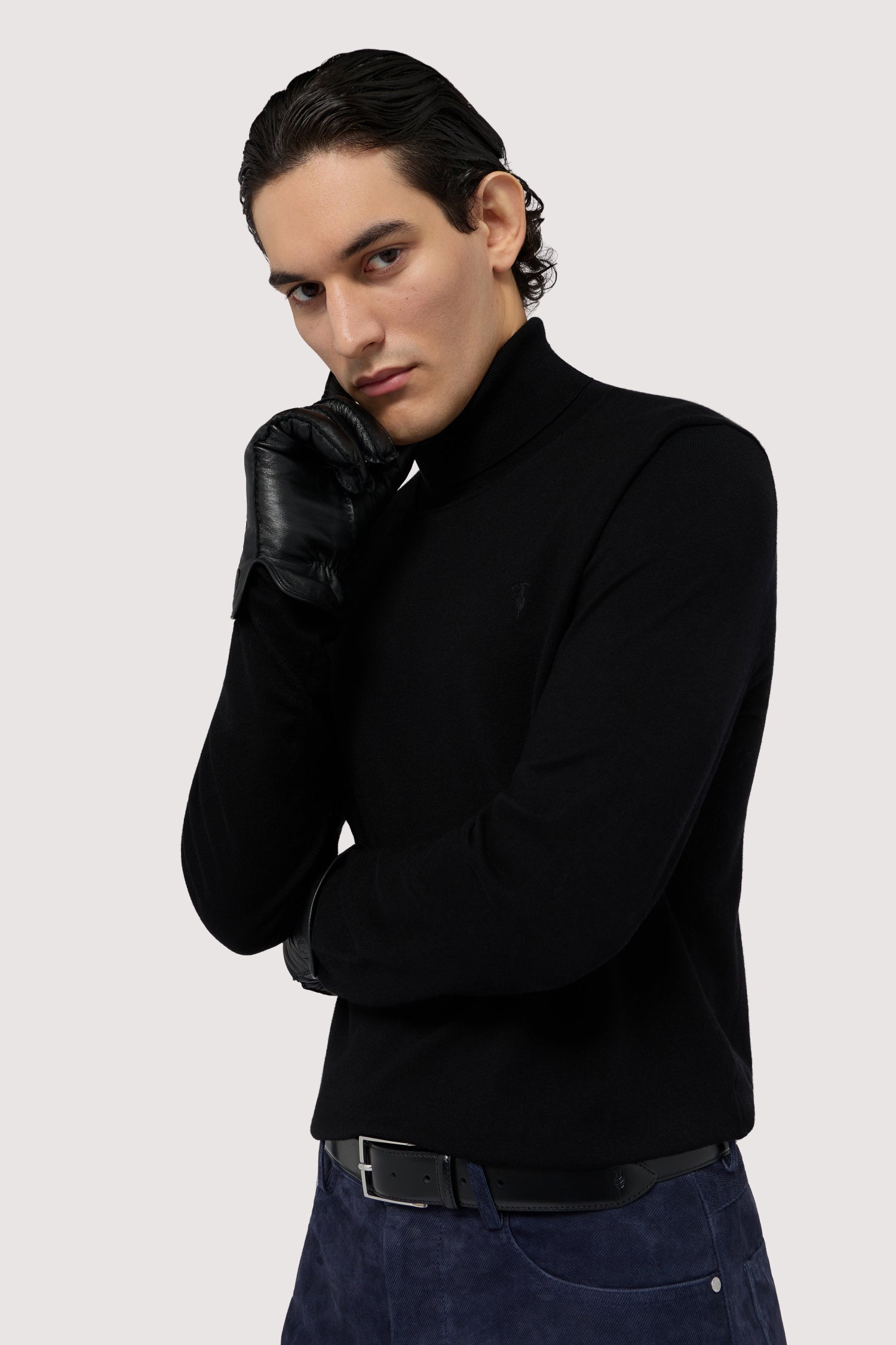 Maglia dolcevita in viscosa stretch 4|16860fbcc267a63a4eaf86a5aa8d98b3c43973ad4be65606d2b5efe68425d42f