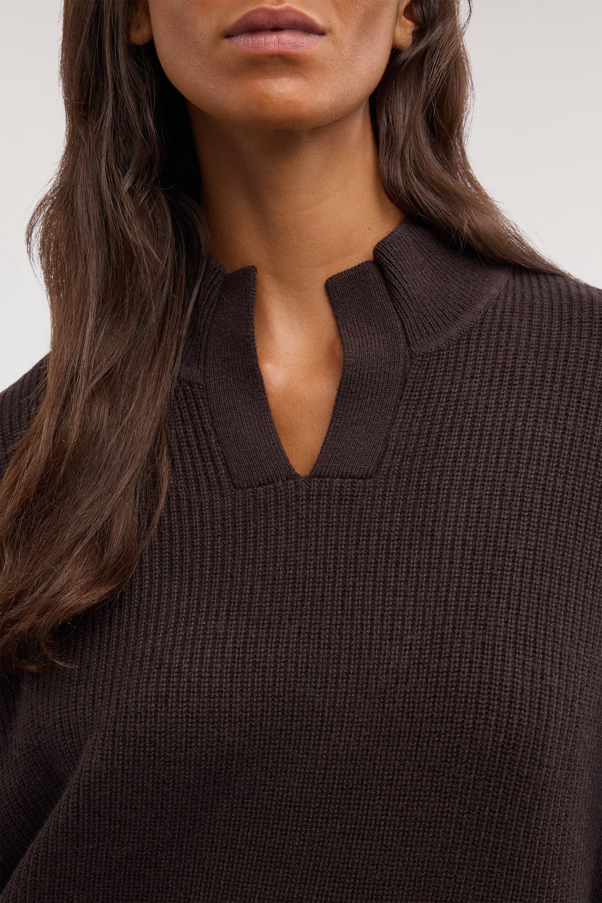 Maglia lupetto con scollo a V in misto cashmere 3|2346731f91f0b8fa94ca7a5fb481e3bbe06b8d0f26c315778d8b9ed80da45b10