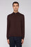 Stretch viscose zip-up cardigan