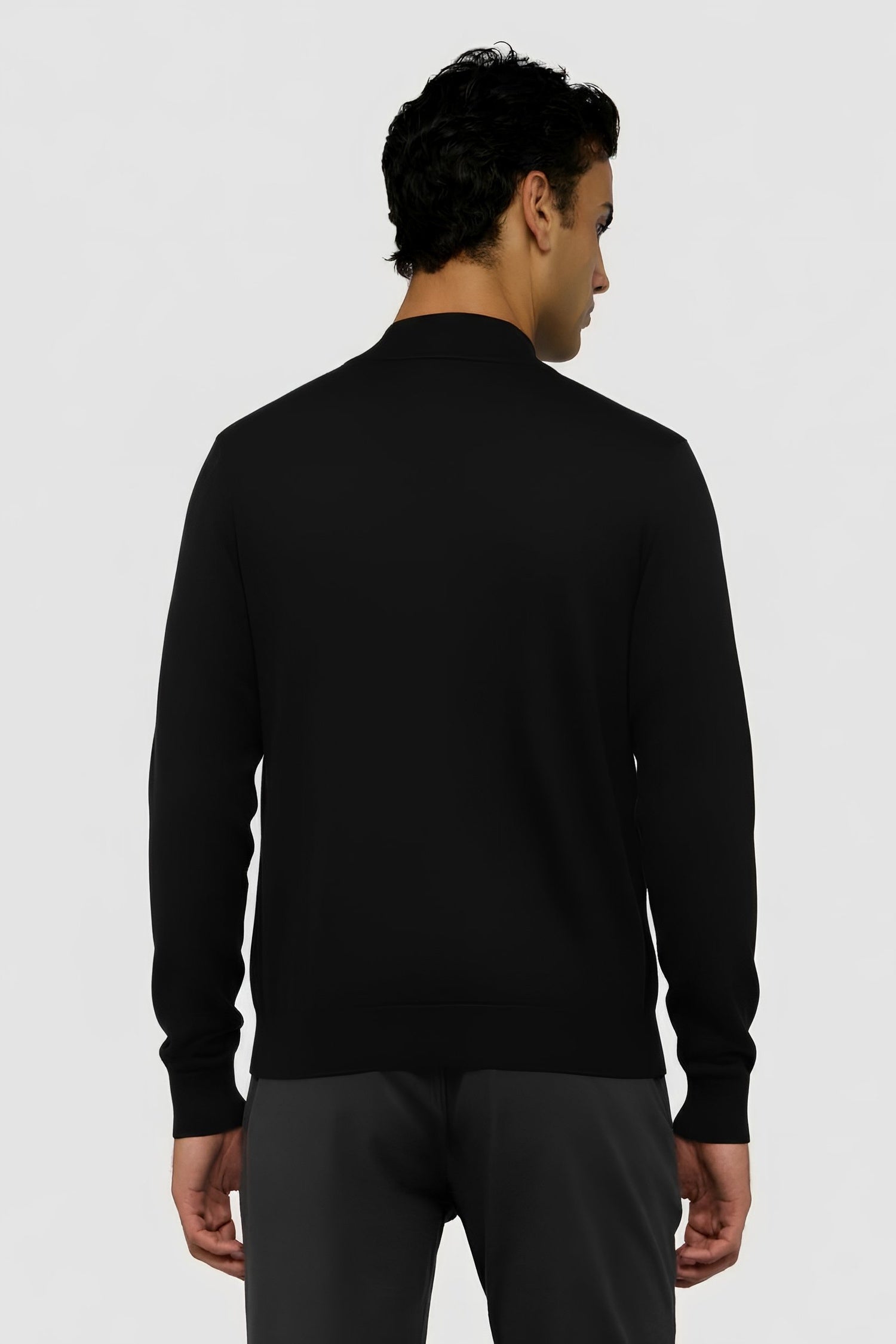 Cardigan con zip in viscosa stretch 2|348d1c0c5a93b29c03646034227ba8d8b4eee7ac52133fceaca8d6bd8e44fc40