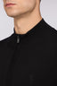 Cardigan con zip in viscosa stretch 3
