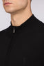 Cardigan con zip in viscosa stretch 3
