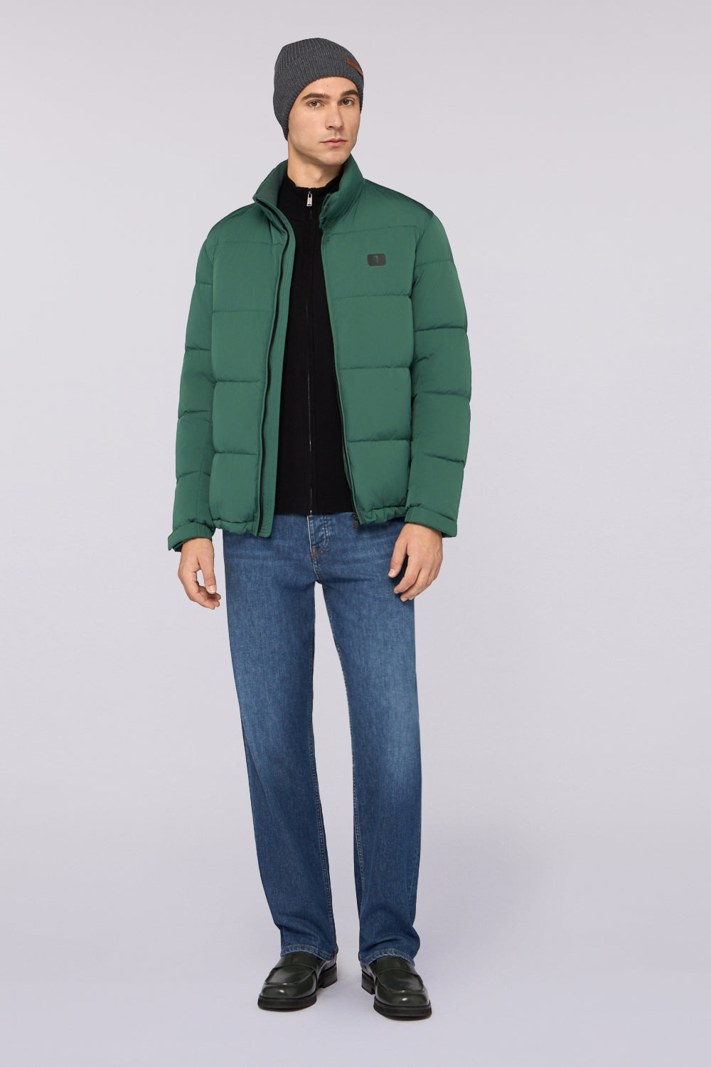 Cardigan con zip in viscosa stretch 4|c1755b72365d71efbdb3b592886a31ce966b0a50aff89a15ae0069518d7dafe4