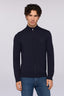Cardigan con zip in viscosa stretch 1