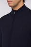 Cardigan con zip in viscosa stretch 3