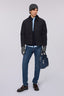 Cardigan con zip in viscosa stretch 4
