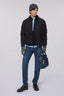 Cardigan con zip in viscosa stretch 4