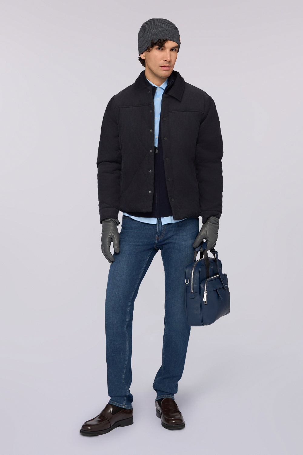 Cardigan con zip in viscosa stretch 4|ae526a479cb11369638d2aa5e8a8b1a293c64a9dc3b9b2162edec8a6762ce236
