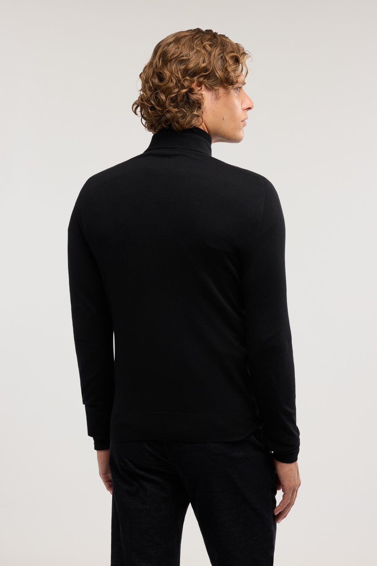 Cardigan con zip in viscosa stretch 2|b86cfd0323e1485eaab09abcf88e0e397defb3811b5e2082bb1c86bb94695f7c
