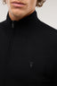 Cardigan con zip in viscosa stretch 3