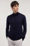 Cardigan con zip in viscosa stretch