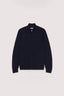 Cardigan con zip in viscosa stretch 5