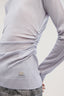 Maglia girocollo in pura lana con arriccio 4