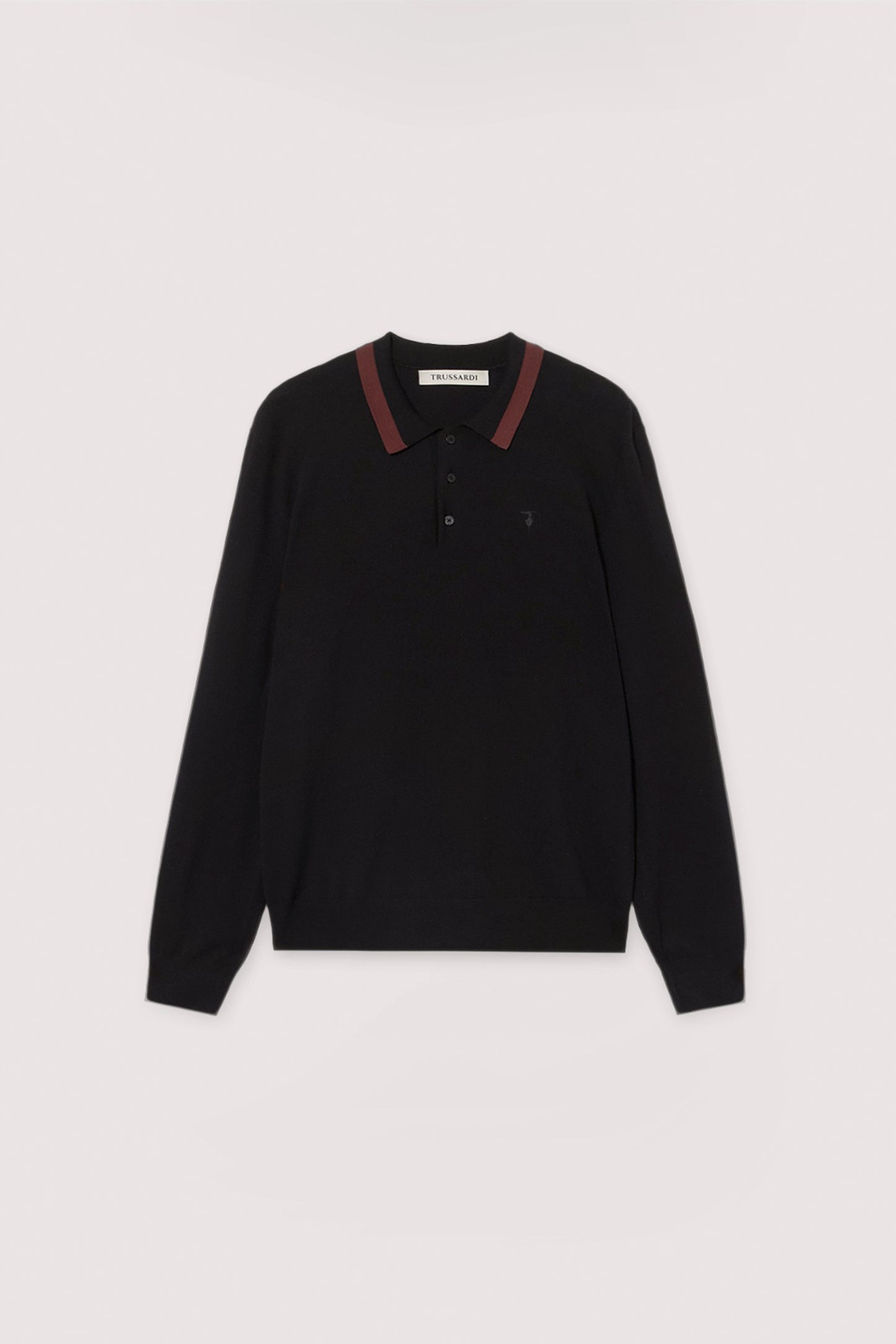 Polo a maniche lunghe in viscosa stretch 6|dbc0a9df9c63c7436cae39ff2cf8cccbdf71ff472c802ed7fb33e59412f5fe71